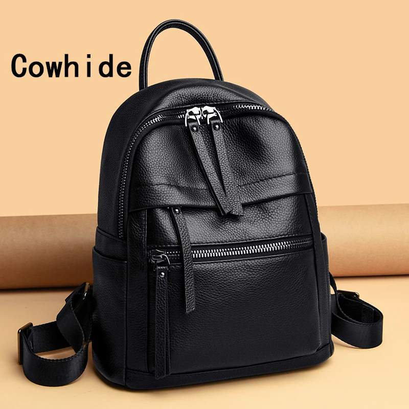 cowhide-backpack-2023-new-high-quality-soft-leather-leisure-travel-large-capacity-for-teenage-girls-women's-backpack