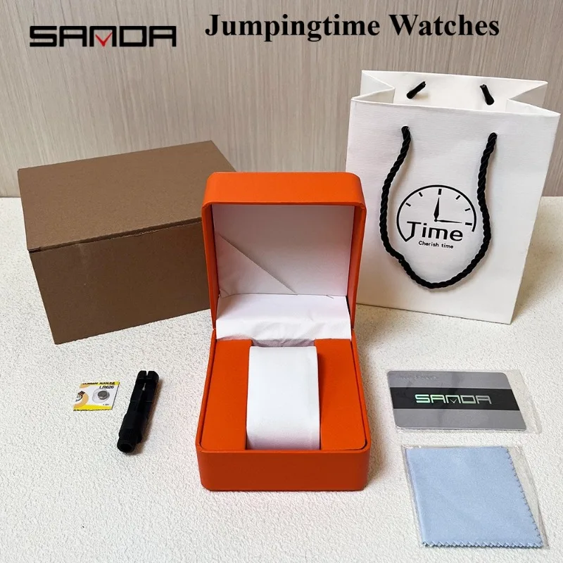 Exquisite Universal Square Watch Box Leather Material Gift Box Electronic Watch Quartz Watch Universal