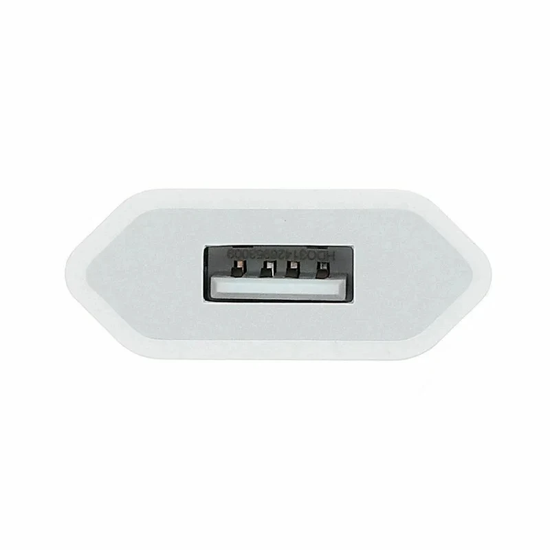상자 포함 USB 벽 충전기 AC 전원 어댑터, A1400, A1385, 미국 EU 플러그, 5W, i7 8 XR XS 11 충전기용, AAAAA 품질, 28g, 10 개