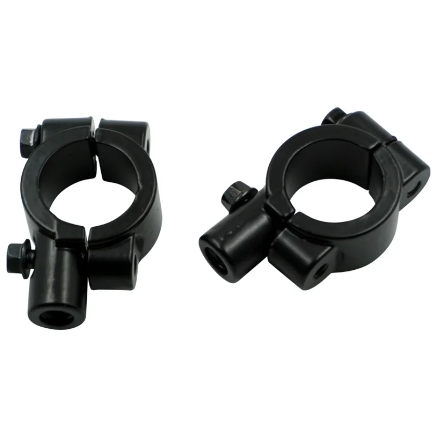 

1pcs M8 M10 25mm Aluminum Motorcycle Rearview Handlebar Mirror Mount Holder Adapter Clamp Base Universal ATV Quad 4 Wheeler