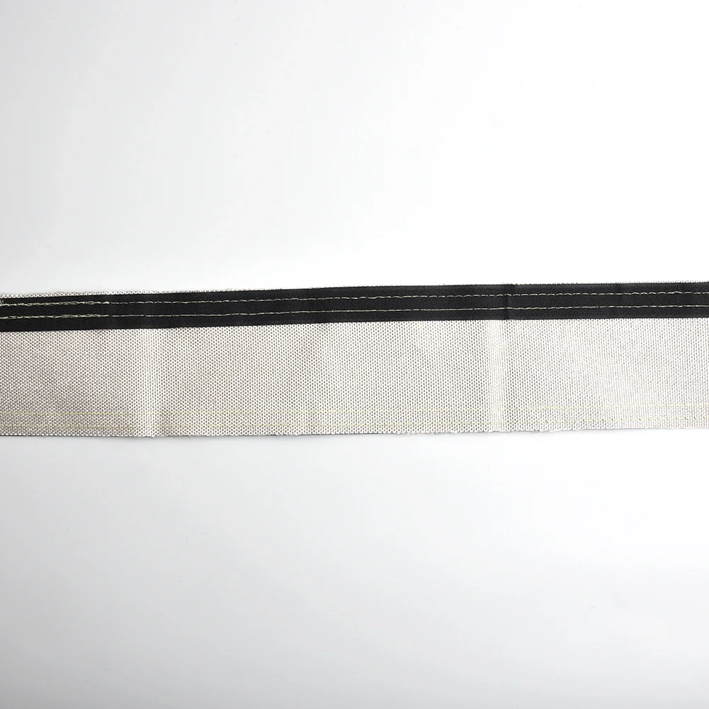 

Wrap Hose Cover Convenient Heat High Temperature Protect Replacement Sleeve Black+Silver Heat Shield Insulated