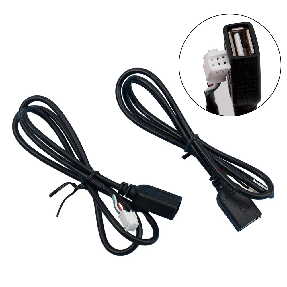 

2 шт./комплект, USB-кабель для автомобильного радио