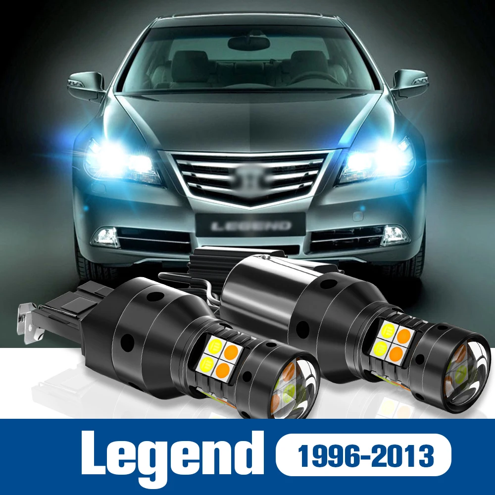 

2pcs LED Dual Mode Turn Signal+Daytime Running Light DRL Accessories Canbus For Honda Legend 1996-2013 2004 2005 2006 2007 2008