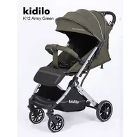 Poussette haute vue, poussette bébé légère, peut être utilisée dans les positions assises ou inclinables, poussette pour enfants 4