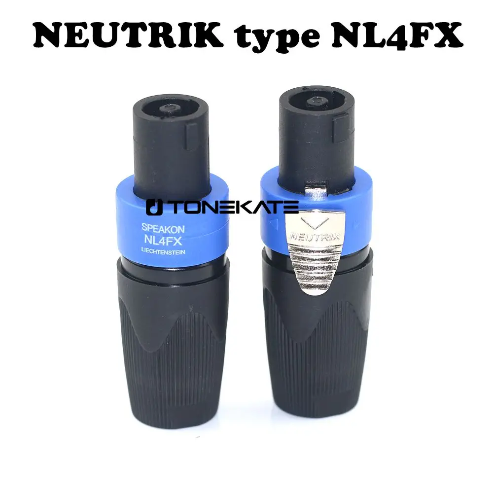 

NEUTRIK NL4FX four-core audio speaker Plug 4-heart speaker Ohm Head cinema power amplifier speaker mother block audio cord