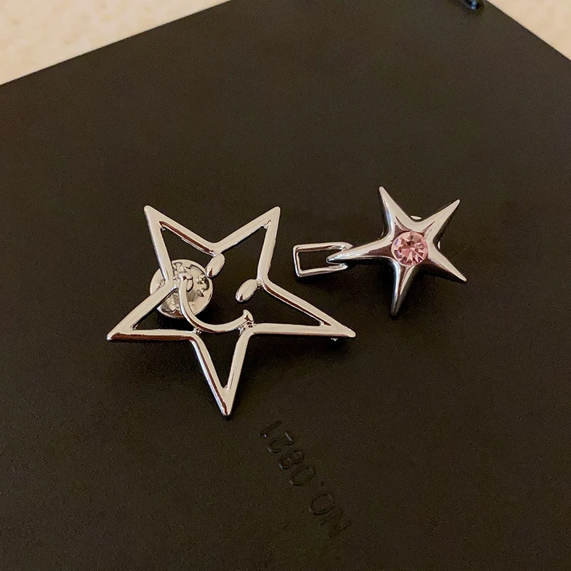 Star Non Nail Button Accessories Jeans Button Waist Adjustment Non Sewing Metal Pin Pants Sewing Accessories
