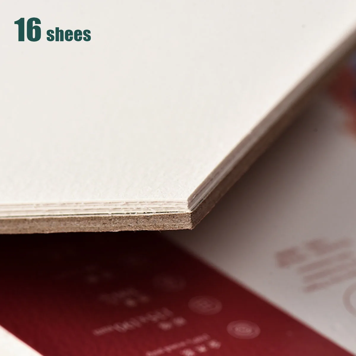 1pcThickness of 300 grams per square meter, circle flipping, wood pulp watercolor book, 32k, 16k, 8k, divided into coarse, fine, 3