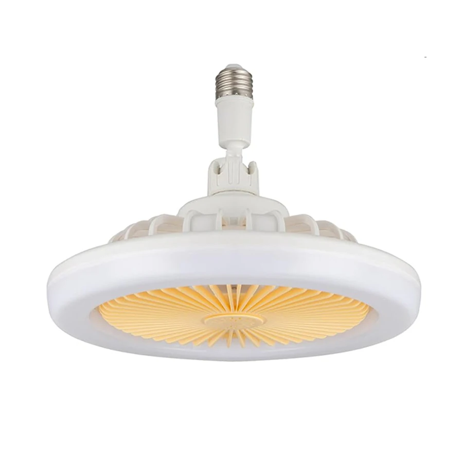 Ventilateur de plafond à anneau LED, ventilateur de plafond avec lumière, télécommande, luminosité réglable 3000K-6500K, trois vitesses de ventilation, 18W, 1400Lm-1800Lm. Pour la chambre à coucher, le salon, la cuisine, la salle à manger