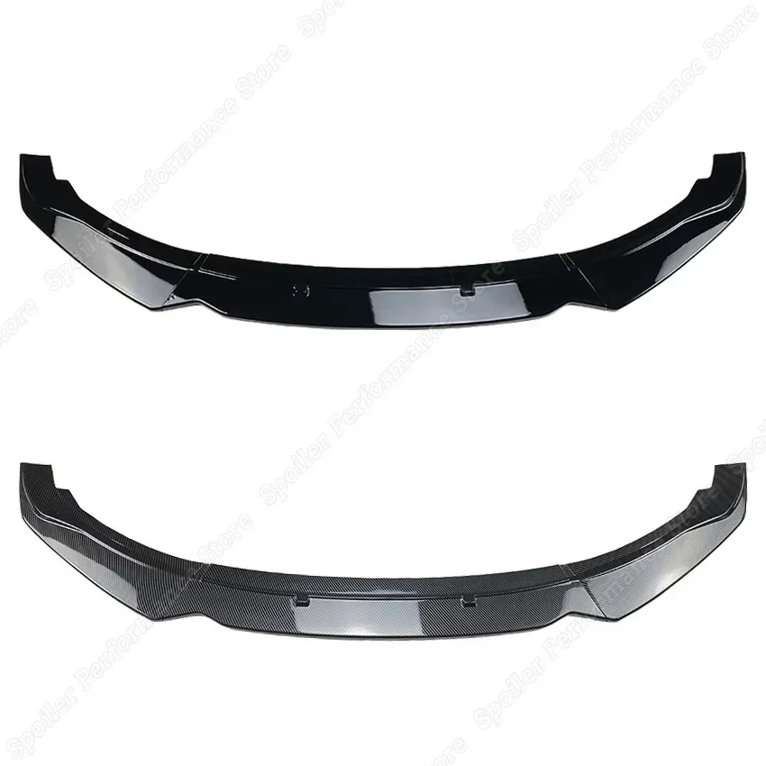 Car Front Bumper Lip Body Kit Spoiler Splitter PP Bumper Canard Lip Splitter For BMW F20 F21 116i 118i 120i 1 Series 2011- car bumper spoiler,bumper lip,bumper lip decoration