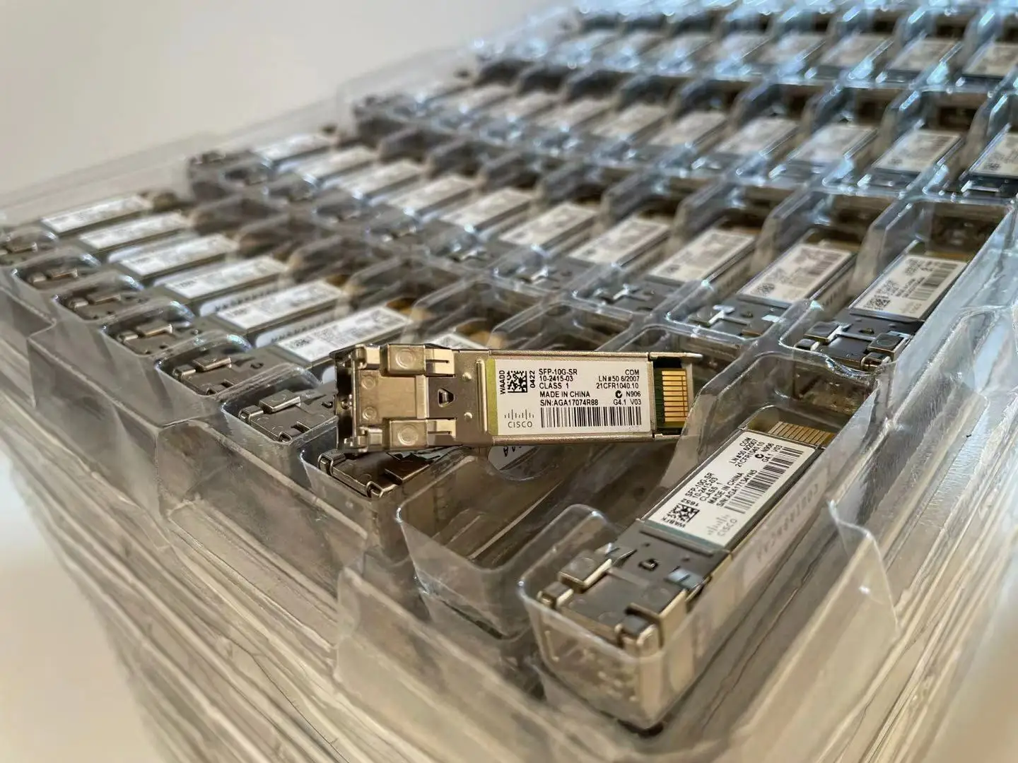 Original CISCO SFP-10G-SR V03 10-2415-03 850nm 10GBASE-SR SFP+ Multi mode Module