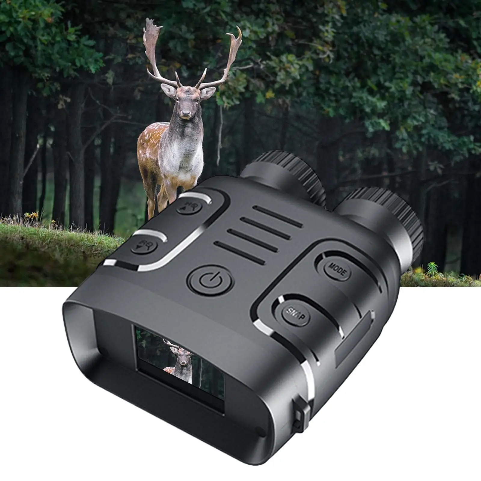

Night Vision Goggles Waterproof 7 Brightness Level Viewing Dark 10x Magnification for Birding Travel Camping Hiking Adults