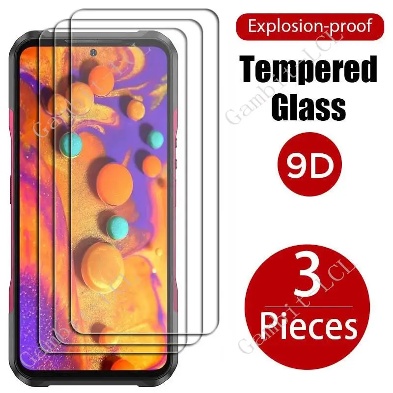 Premium 3-Pack Tempered Glass Screen Protector Film, 6.43-Inch Display