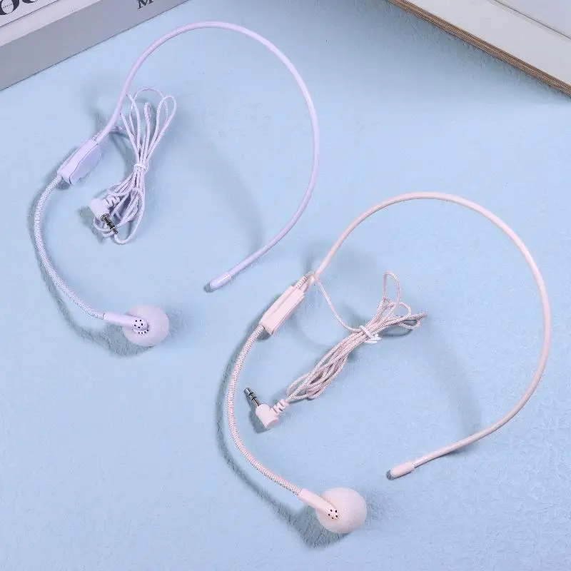 3.5mm 유선 헤드 마운트형 마이크 휴대용 말하기 교육 강의 회의용 헤드셋 마이크