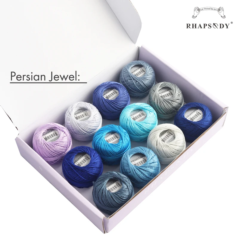 Rhapsody Pearl Cotton Set 6