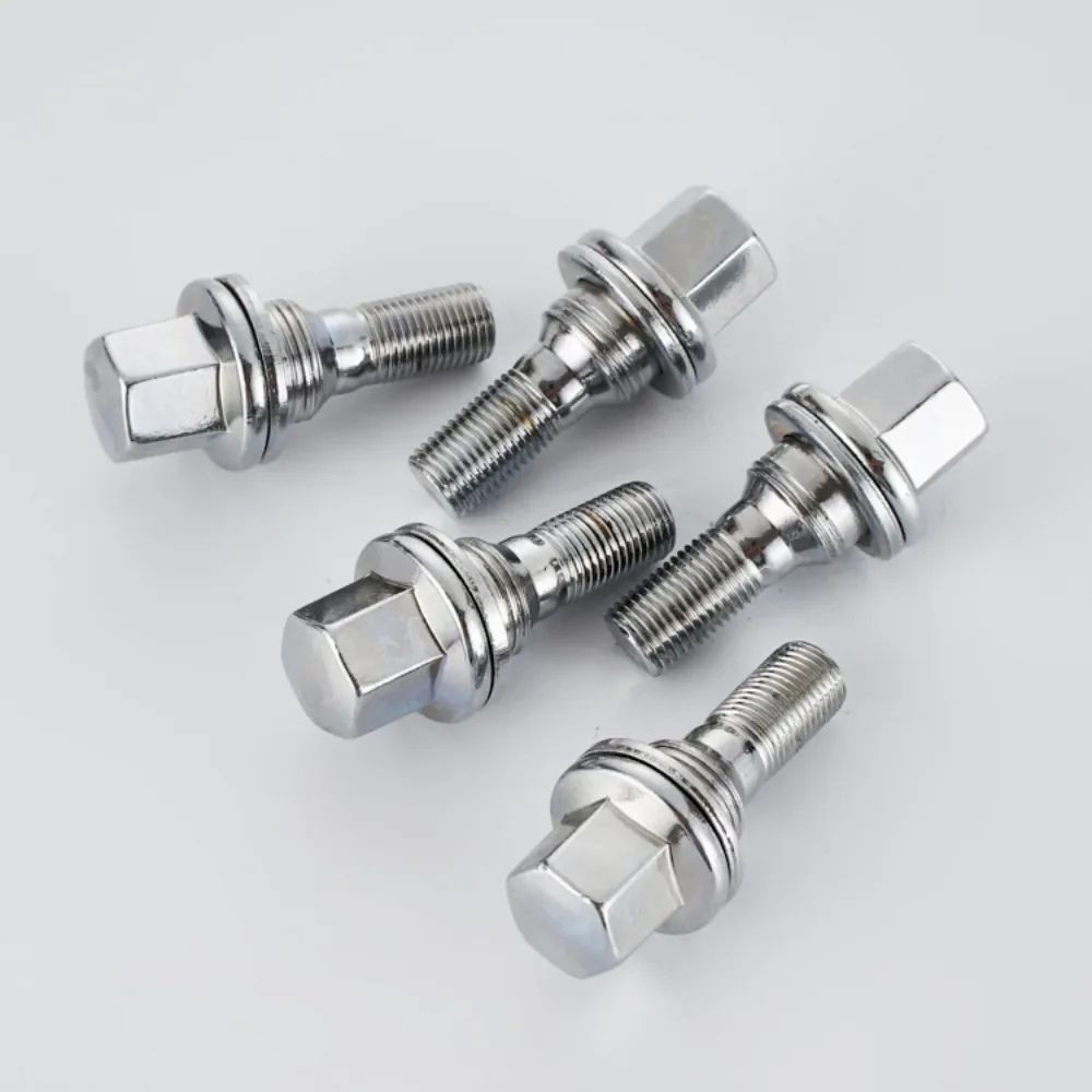 1pc Lug Bolts Wheel Hub Screws Suit for Peugeot Series M12x1.25 Hex 17mm Length 59mm