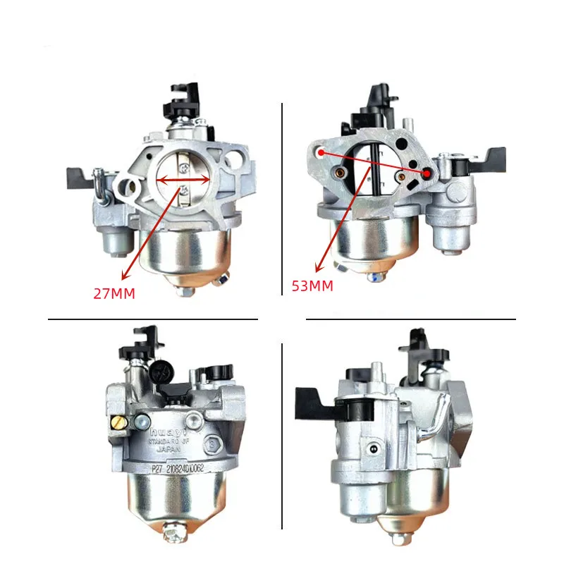 Карбюратор huayi P27P27A, карбюратор с прокладкой для GX390 188F GX420 190F GX460 192F, запасные части бензинового двигателя (art.: 3920c06ff241c) - 3920c06ff241c