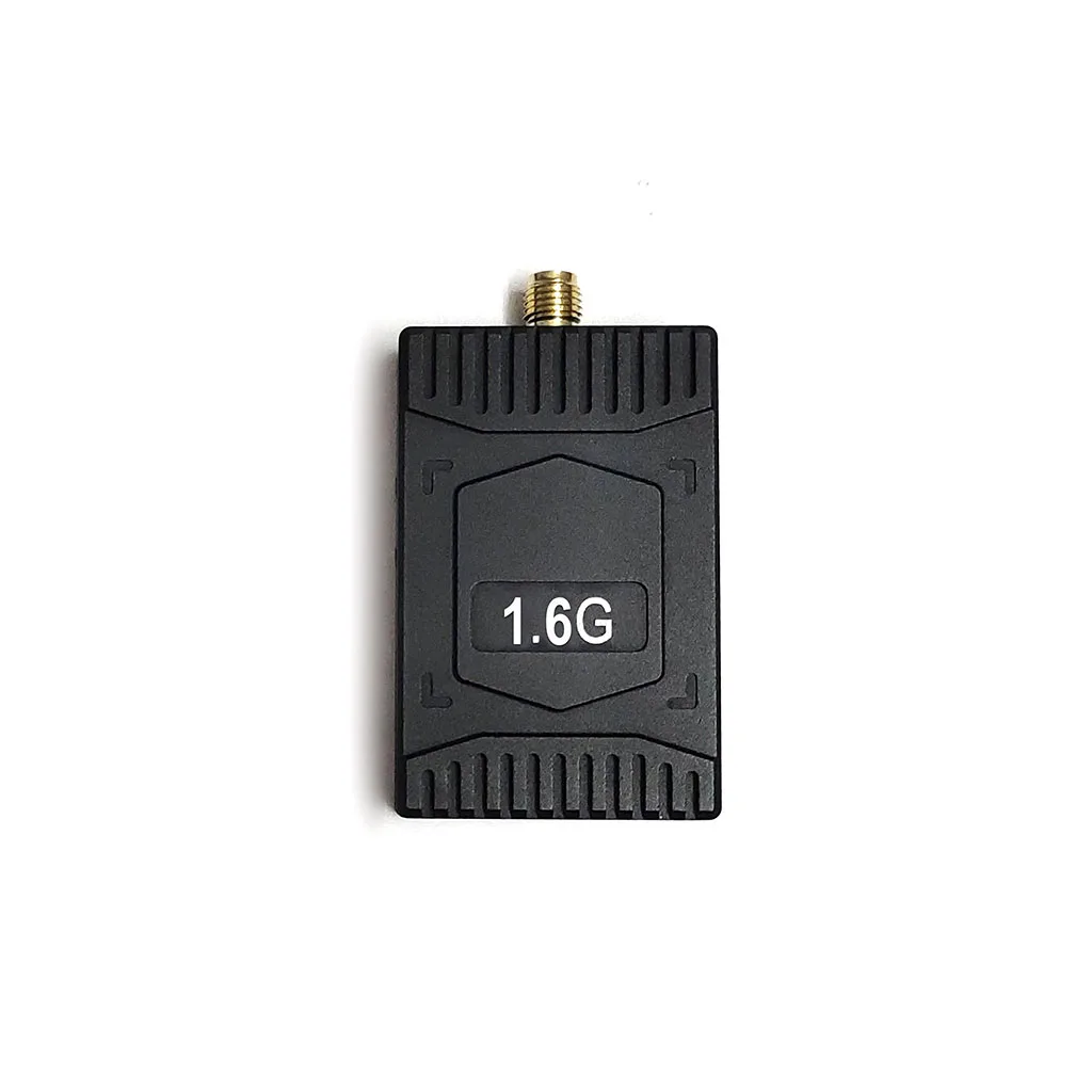 Récepteur VRX 1.6G/4.5G avec écran et boutons de contrôle, vue de face.