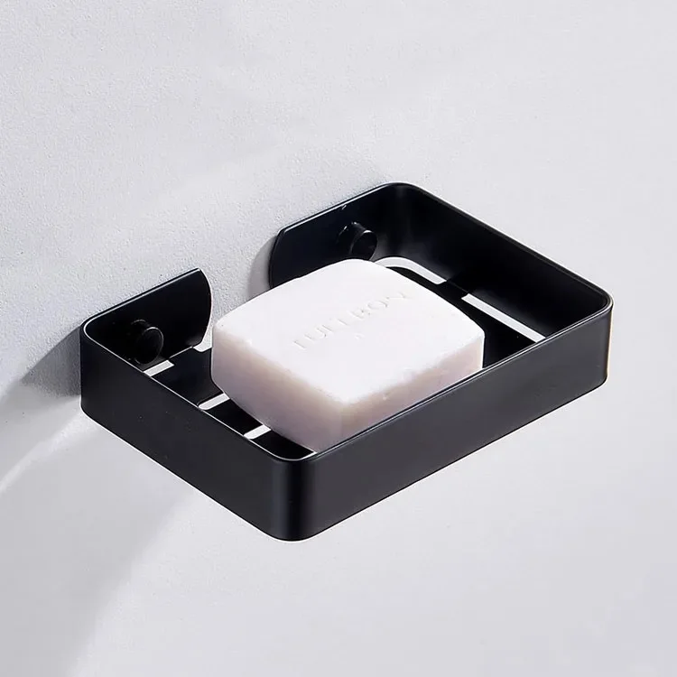 Stainless Steel Wall Mounted Soap Sponge Organizer - Image 4
