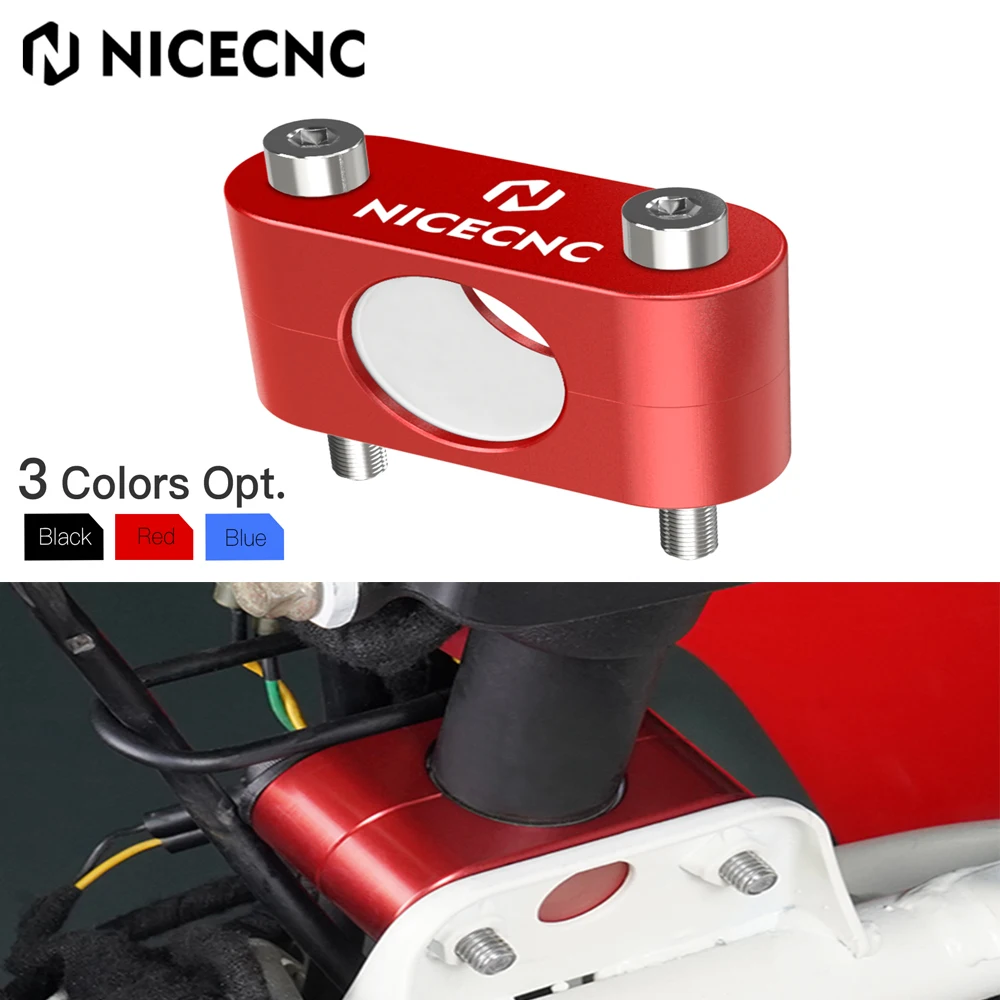 NICECNC ATV พวงมาลัย Stem Bushing สำหรับ Yamaha YFZ450 Raptor 700 250