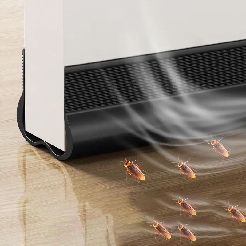 93cmDoor Bottom Sealing Strips Door Gap Sound Insulation Strip Windproof Insect Prevention Sticker Water Blocking Bedroom Silent