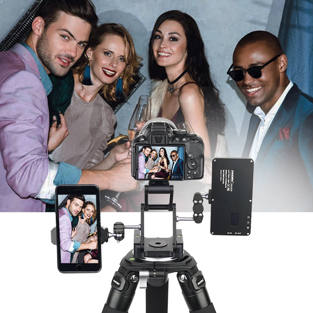Mobile Phone Clamp Adapter Clip Mount for Telephone Camera Tripod External Shooting Equipments Aluminum Alloy camera clamp phone mount camera tripod adapter tripod adapter mount