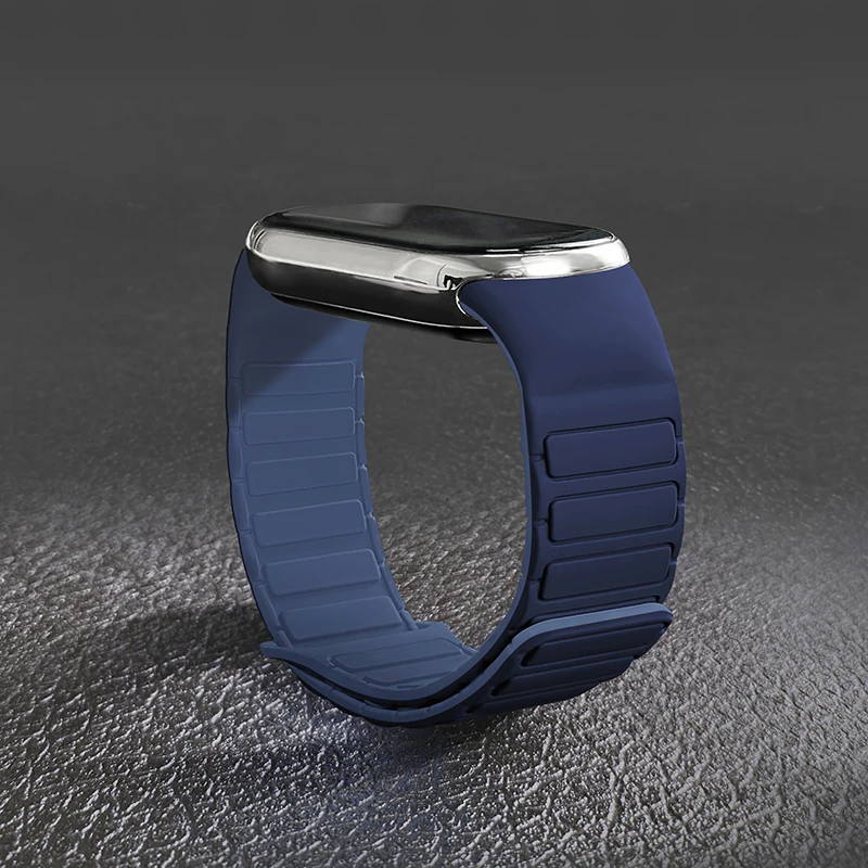 Magnetic Silicone Strap Bracelet for Smartwatch - Stylish Accessory Wristband