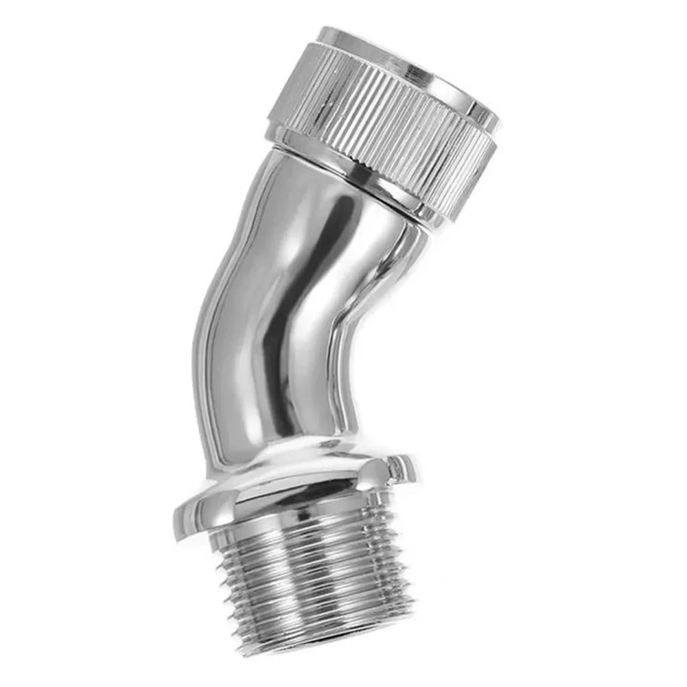 Shower Elbow Adapter For Shower Head 45&deg;Angle G1/2 Male To Female Head For Bathroom Fixture Accessories NEW