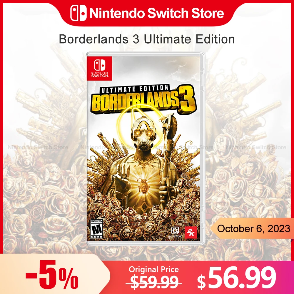 Borderlands 3 Ultimate Edition Nintendo Switch Game Deals 100% Original Official Physical Game Card Rpg Genere Per Switch Console