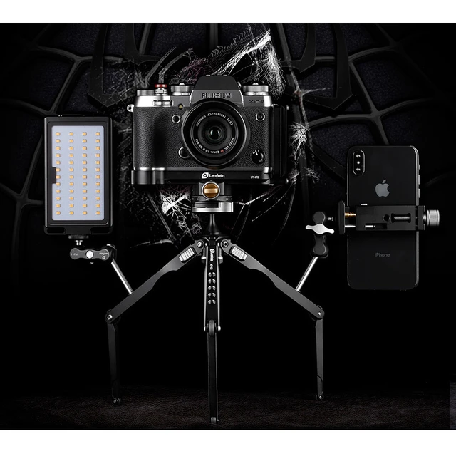 Leofoto mt-03スパイダーミニ三脚ポケット三脚FUJIFILMコラボ品