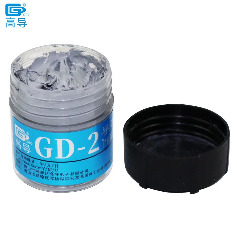 Graxa Condutora Térmica para Cpu Gesso Cinza Composto de Dissipador de Calor para Gpu cn st ht Gd2 Peso Líquido 30g 100g 150g M-k 7.5g - Imagem 3