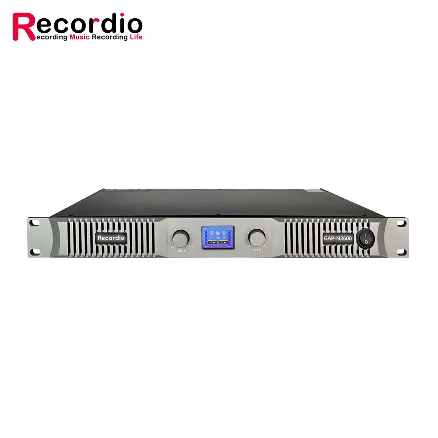 GAP-N2600 High Power Product DJ Amplifier 10000Watts 2-Channels Digital Amplifier Use for Professional stage with Display