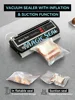 Vacuum Packaging Machine for Food Plastic Bags Sealer Sealing Machine Mylar Bags Kitchen Packer Automatic Manual Modes Home Appl 4