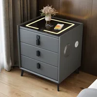 3 Drawers Table with Wireless Charging 6