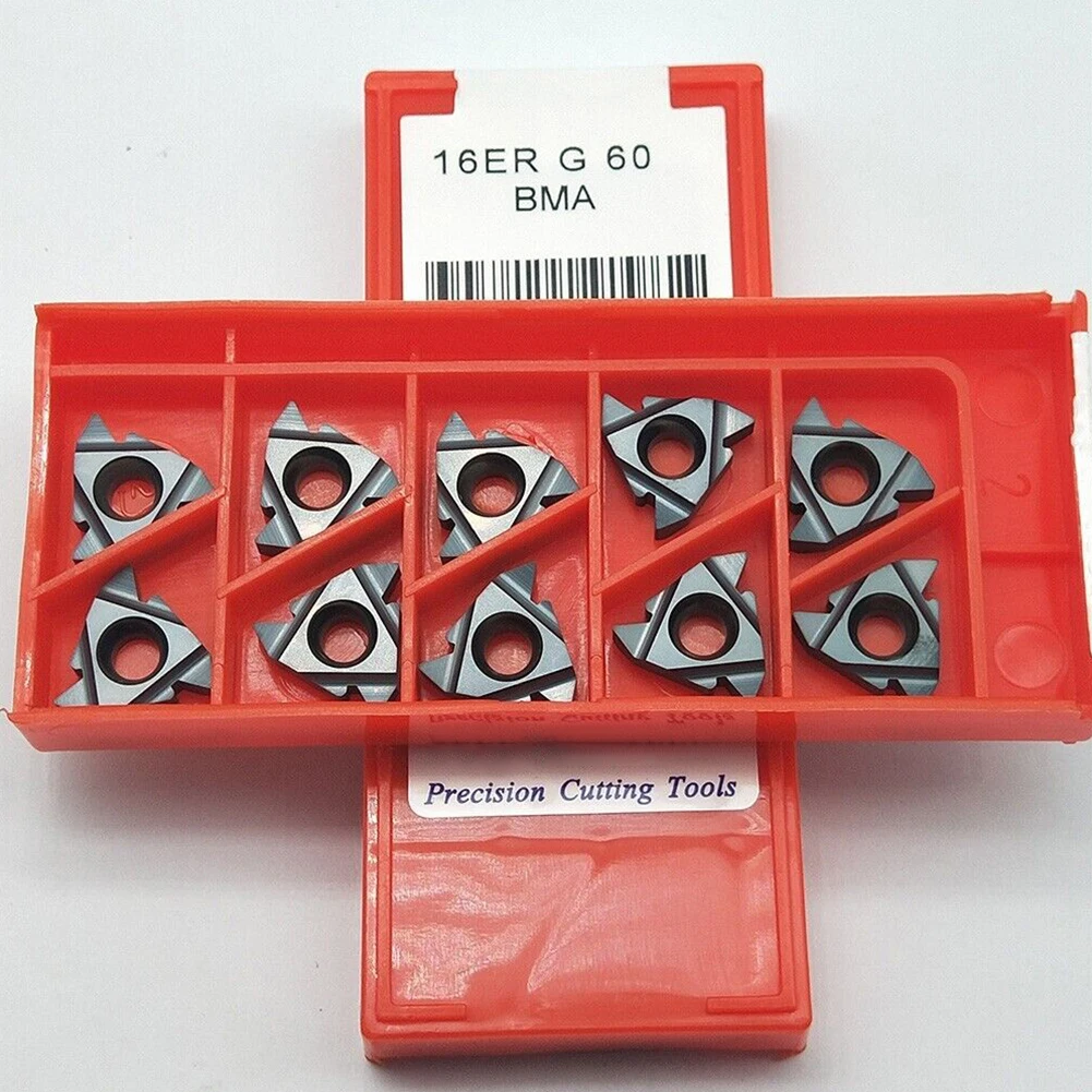 

Durable Insert External Thread Thread Turning Toolholding Workholding 1.5-3.0mm 16ER G60 BMA Carbide IC 3/8 3ER