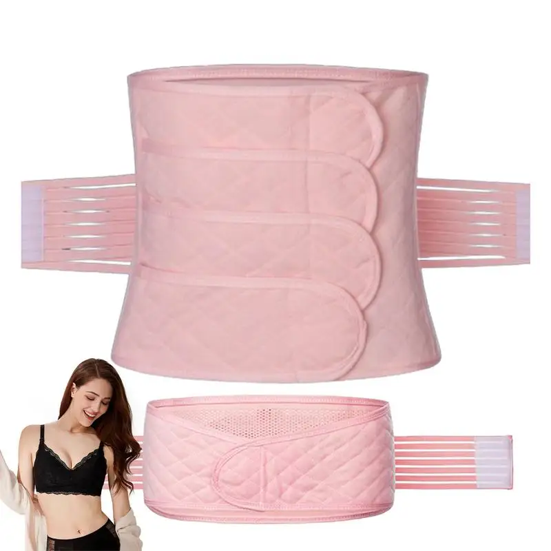 

Postpartum Waist Trimmer Adjustable Elastic Abdomen Abdominal Binder High Waist Shaping Belt Breathable For Women Maternity