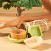 1Pc/1Set Dollhouse Miniature Simulation Fish Basket Basket Chair Table Furniture Model For Doll House Accessories Decoration Toy 3