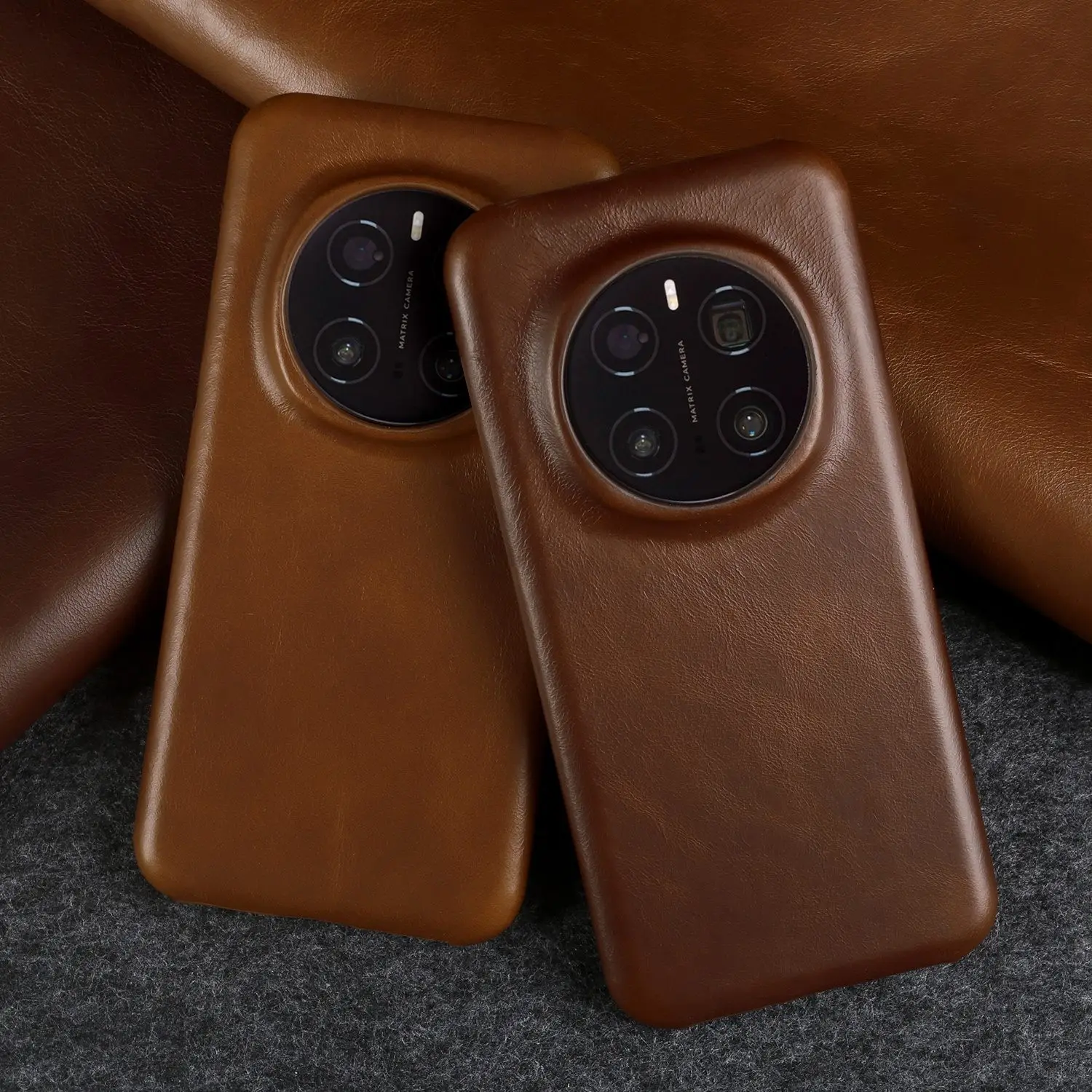 حافظة جلدية أصلية بنمط منزل مجنون عتيق لهاتف Honor Magic 7 Pro Magic6 Pro magic6 غطاء خلفي ملفوف بالكامل بتصميم كلاسيكي