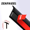 Universal Auto Sealing Strip Inclined T-Shaped Rubber Weatherproof Edge Trim Car Door Trunk Lid Gap Seal Sound Insulation Strip 1