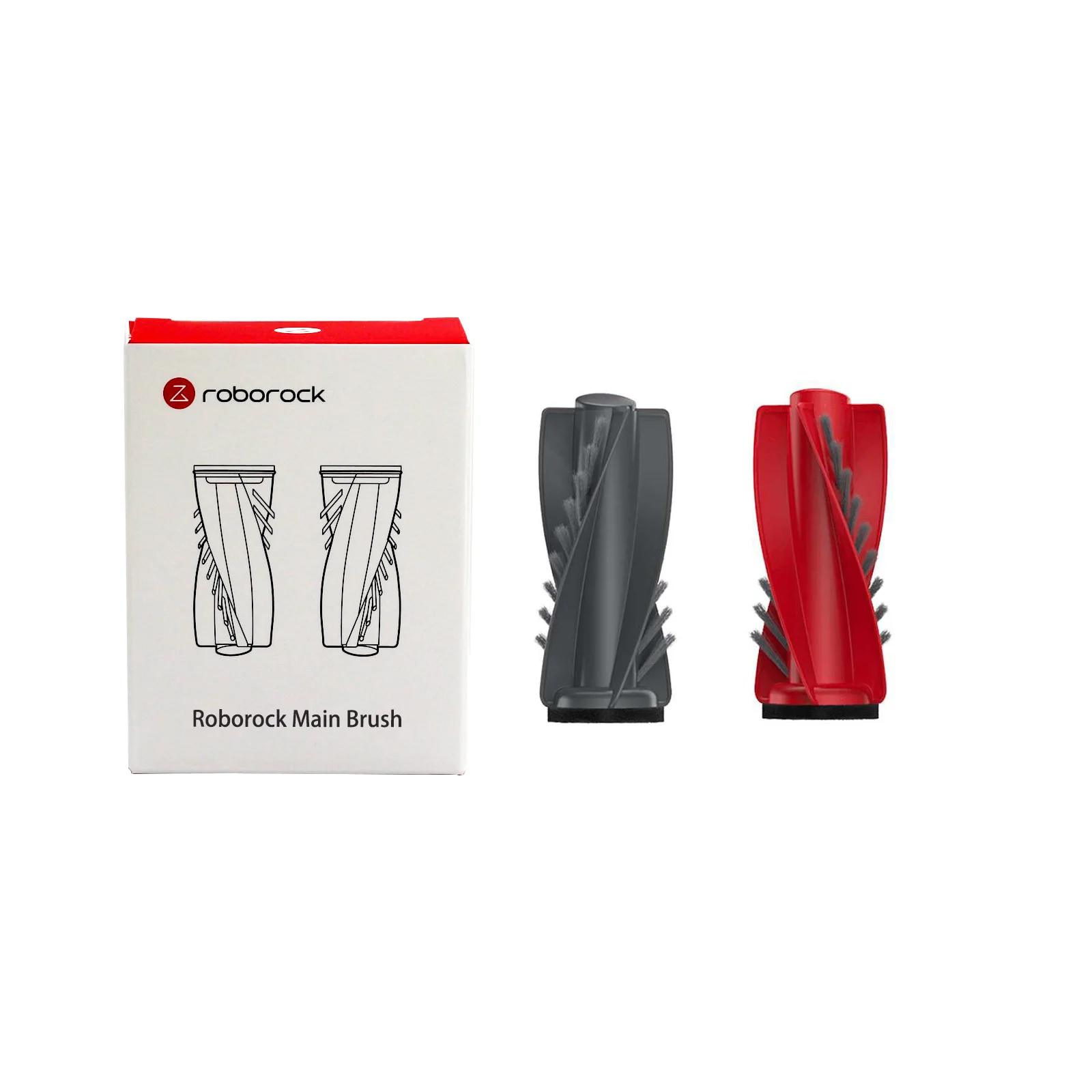 Enhanced Roborock Accessories Kit: Main Brush, Filter, Side Brush, Mop Cloth, and Dust Bag