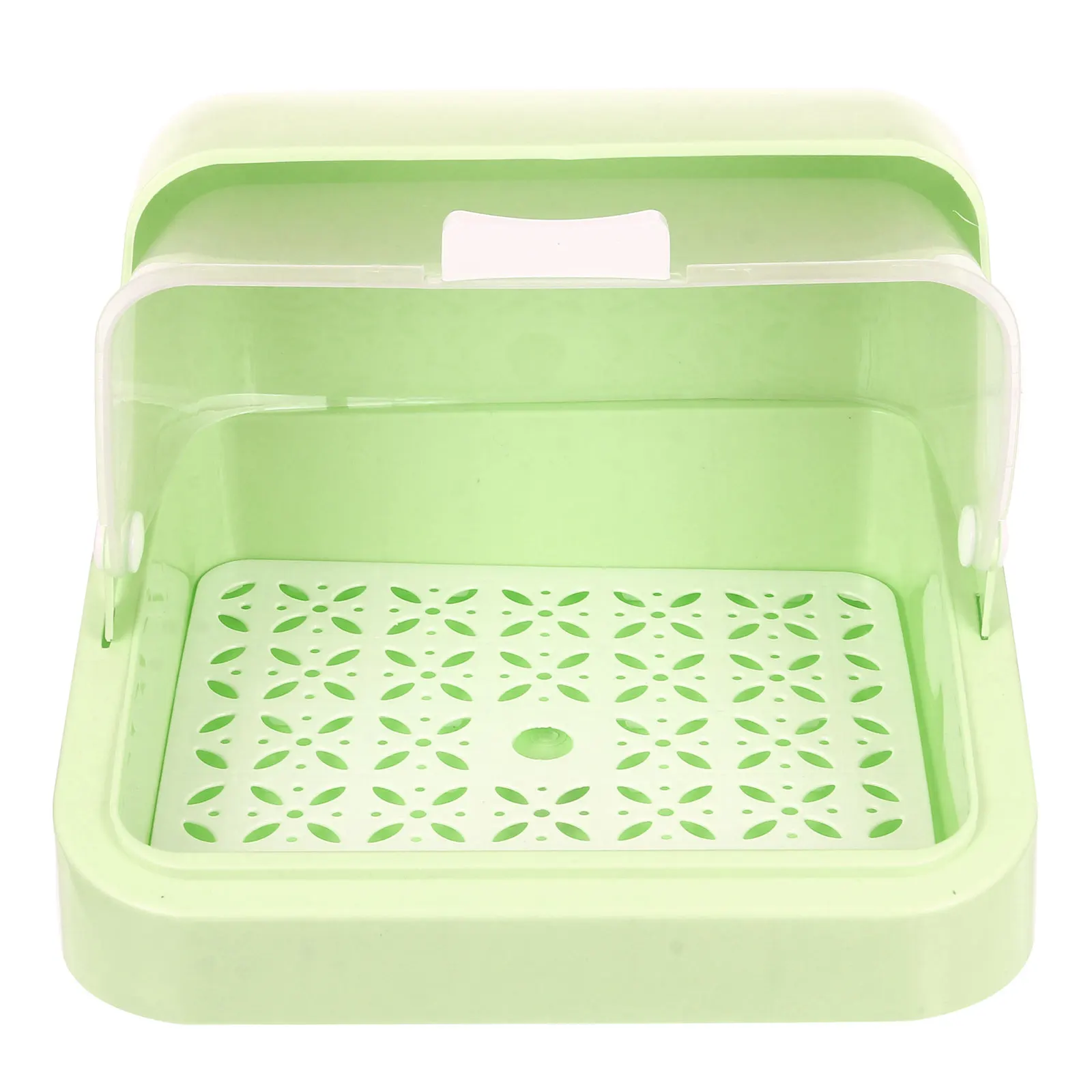 Produktbild von Schnuller & Beißringe Babyflaschen Aufbewahrungsbox Mit Trockengestell - 31,5cm Organizer Für Schnuller & Co Schnuller Aufbewahrung Box
