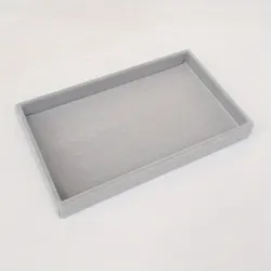 Velvet Jewelry Display Tray - Exquisite Portable Organizer for Rings, Earrings, and Necklaces (Type 5)