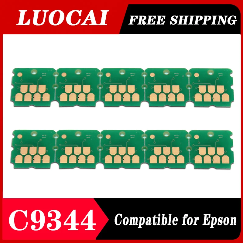 10X C9344 Chip Scatola Di Manutenzione Per Epson Expression Home Xp 2100 2105 3100 3105 4100 4101 4105 Workforce Wf 2810 2830 2835 2850