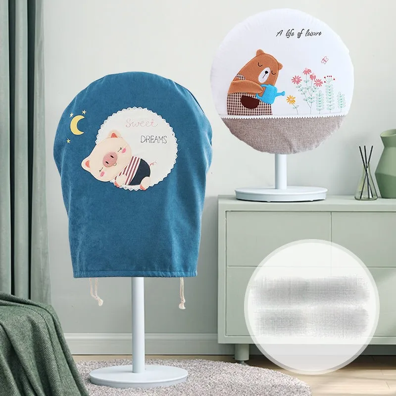 Thick Durable Fan Cover Dust Cover Universal Electric Fan Protective All Inclusive Pedestal Dust ZE853