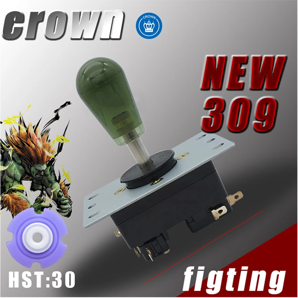 Originale Coreano Nuova Versione Crown 309 Helpme Fighting Joystick Con Microinterruttore A 8 Pin Per Jamma Pc Arcade Game Tekken Ps3 Xbox