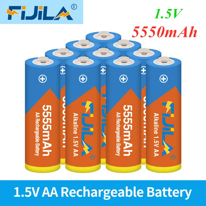 2023 Los aa Battery 1.5 5550 V Rechargeable Battery aa 1.5 mAh Alkaline V Rechargeable Battery