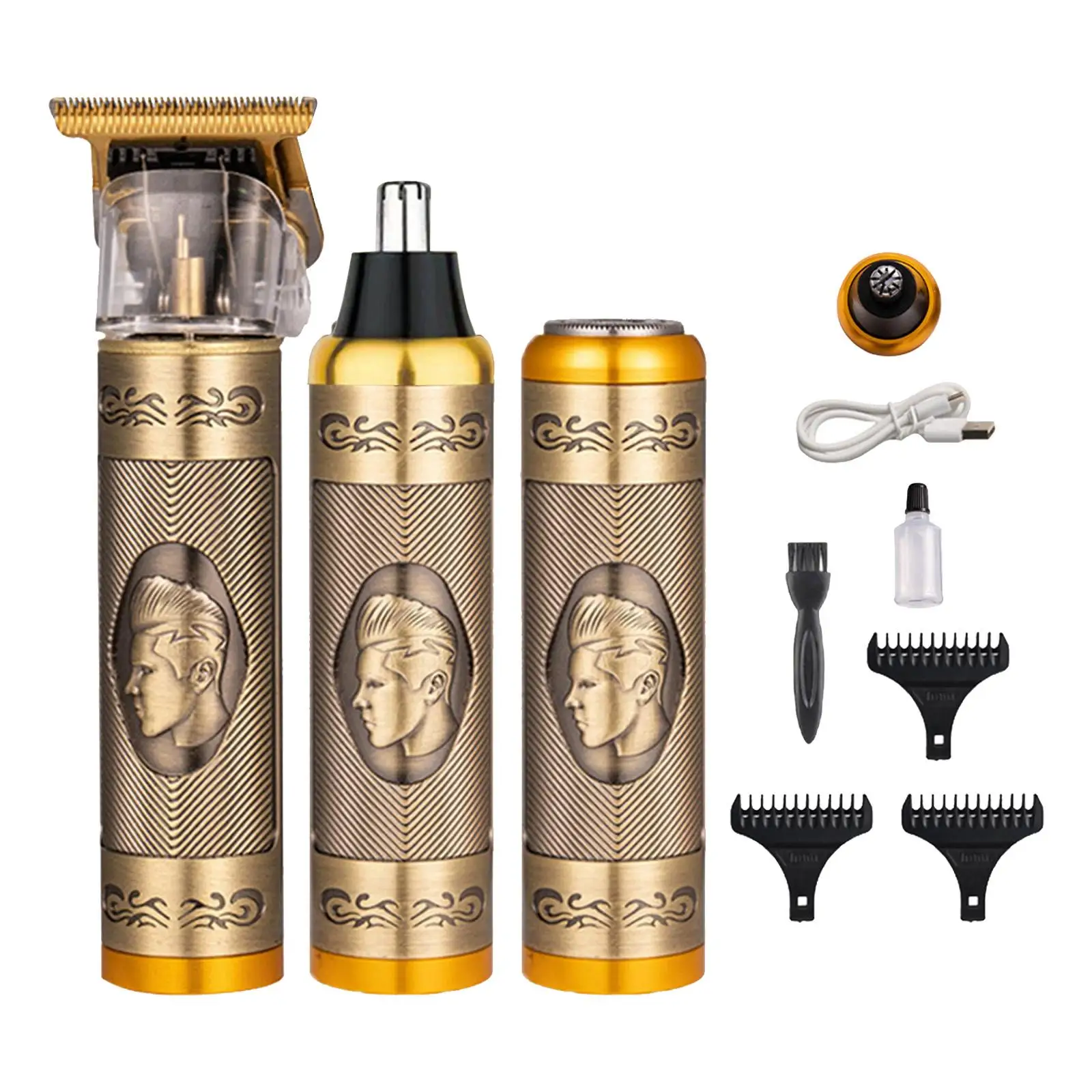 Portable Electric, Grooming Facial Beard Trimmer Trimming for Use, Travel