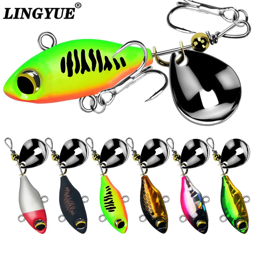 

New Submersible VIB Small Whirlwind Fake Lure 7/10/14g Long-cast Lure Perch Mouth Lo Pegasus Mouth Bait
