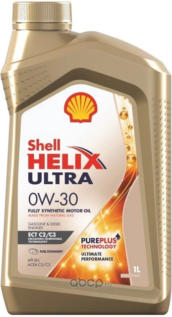 Aceite Shell Helix Ultra 0W30 ECT C2/C3 1L