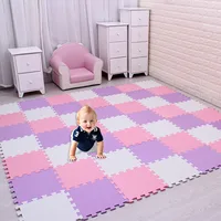 Baby EVA Foam Puzzle Play Mat /kids Rugs Toys carpet for childrens Interlocking Exercise Floor Tiles,Each:29cmX29cm 1