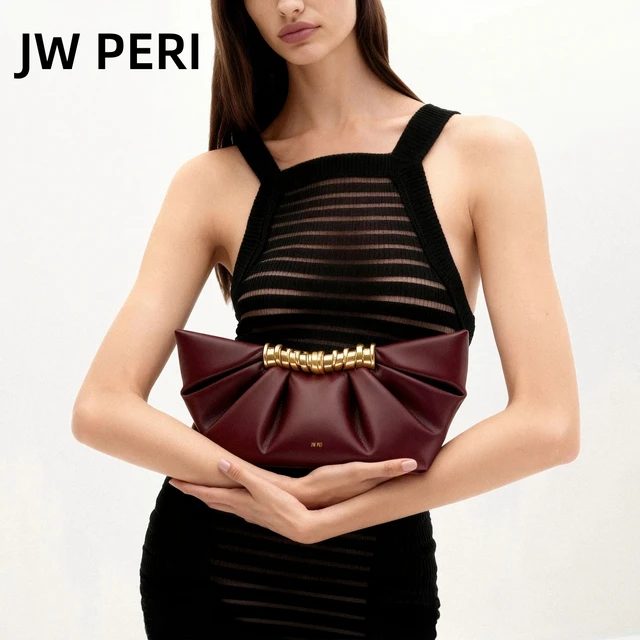 JW PEI Leia Women's Handbag Soft Leather Luxury Banquet Bag Can be Crossed and Shouldered 2